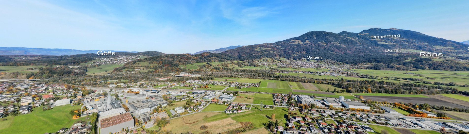 Der Walgau - 360° Panoramen