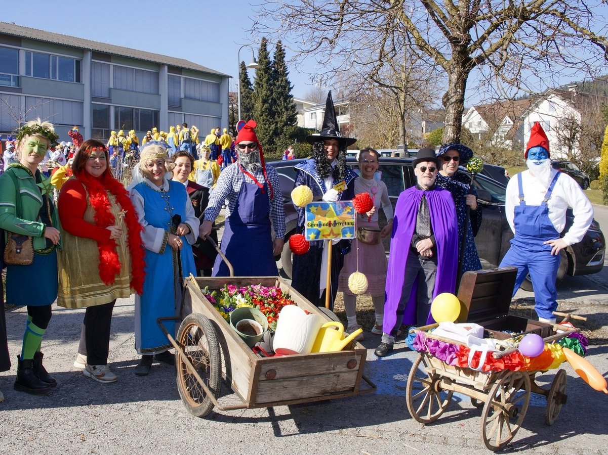 Fasching in Göfis